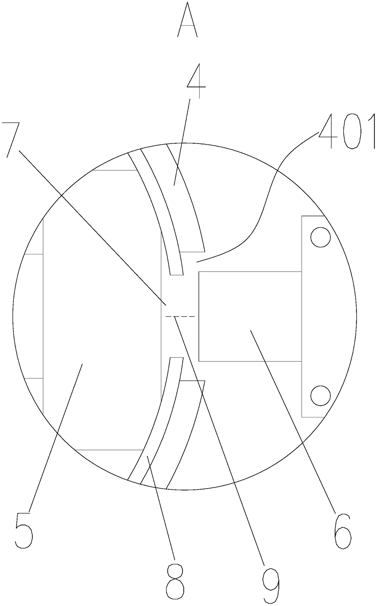 Tooling for machining internal sinking amount of piston ring and using method thereof