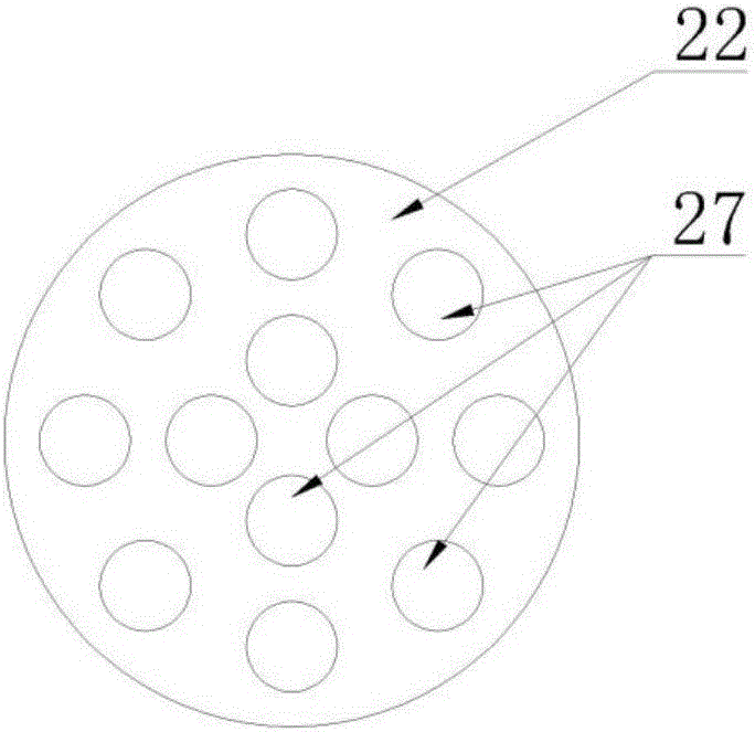 Testing device capable of simultaneously measuring multiple SCR catalysts