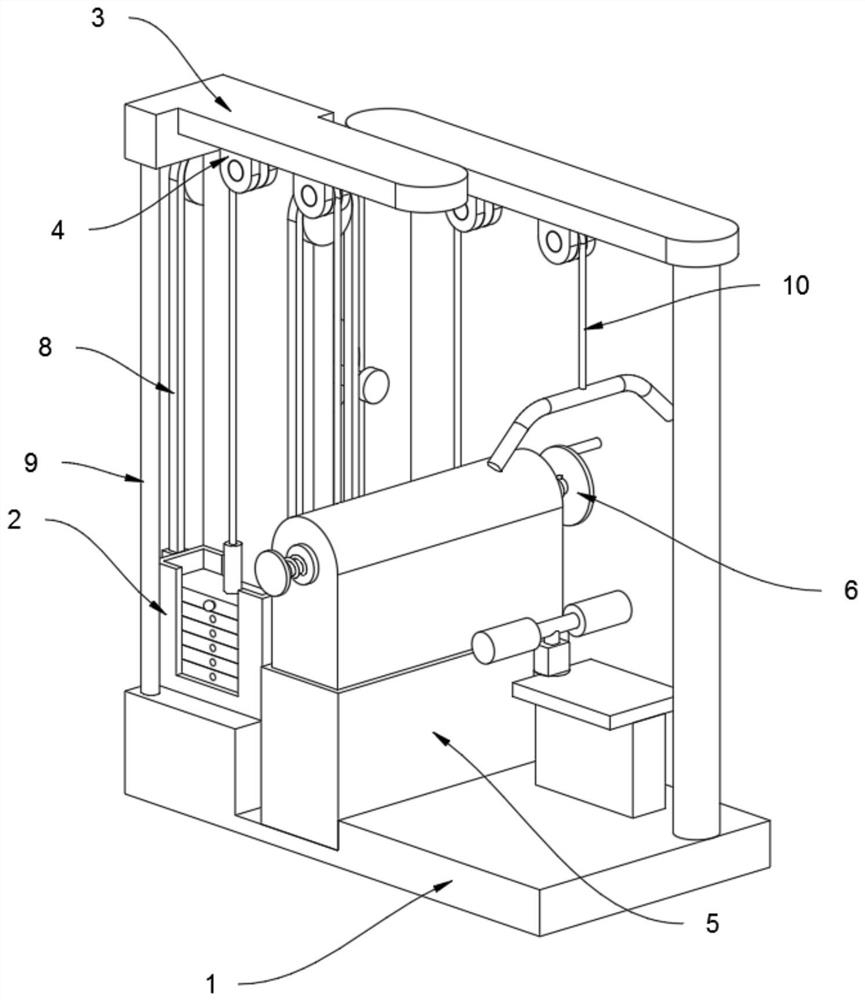 A high-tension back muscle trainer based on physical education teaching