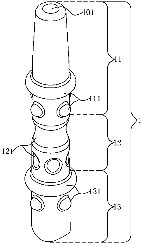 Built-in catheter