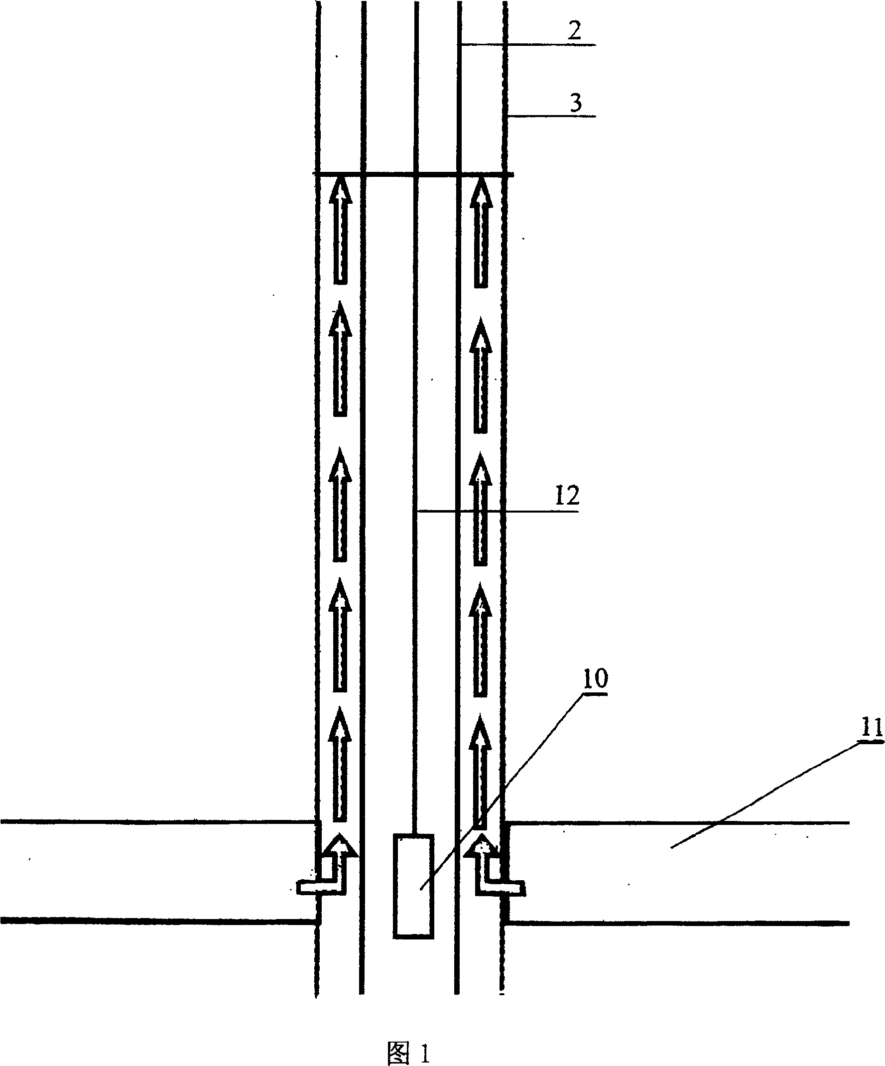 Well closing pressure measuring method for low pressure low permeation oil field oil water well