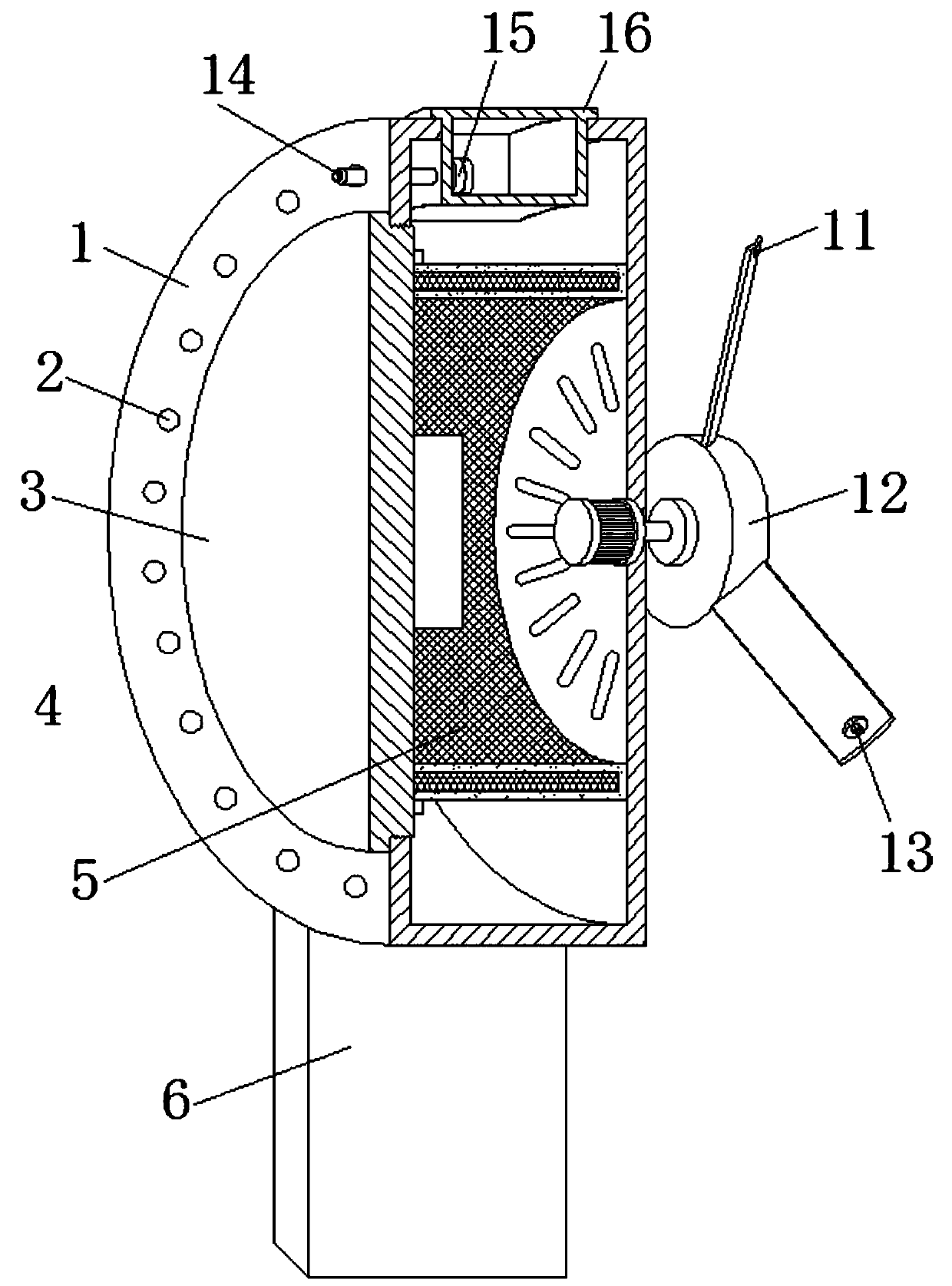 Intelligent air quality detecting device