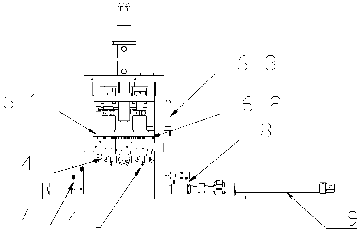 Intermittent ear line welding equipment for mask production