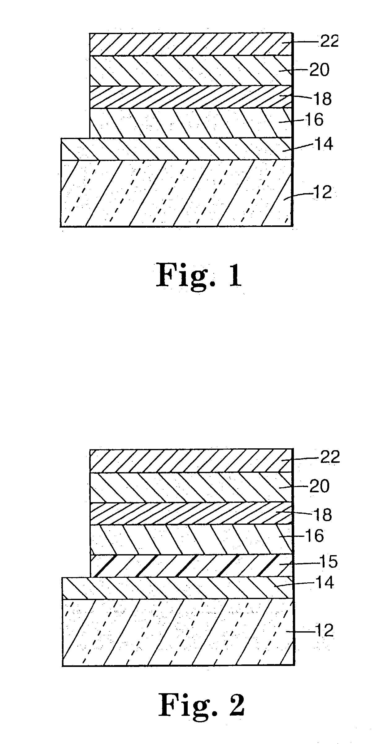 Large area organic electronic devices having conducting polymer buffer layers and methods of making same