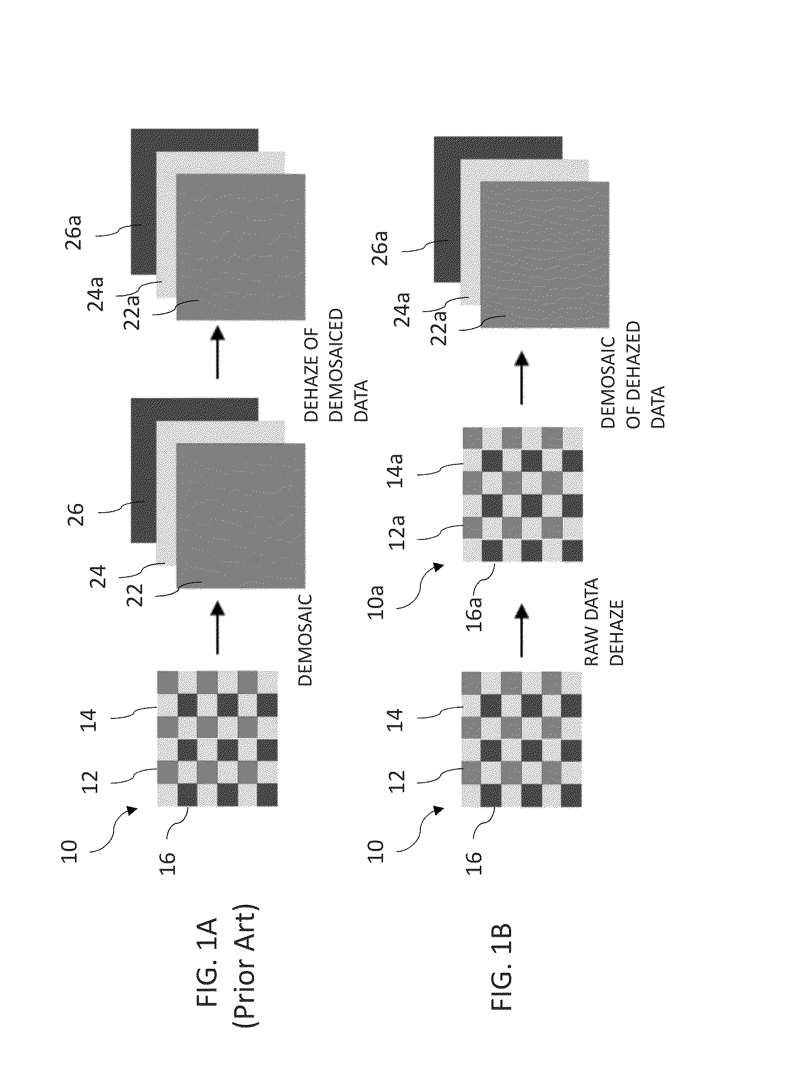 Raw sensor image and video de-hazing and atmospheric light analysis methods and systems