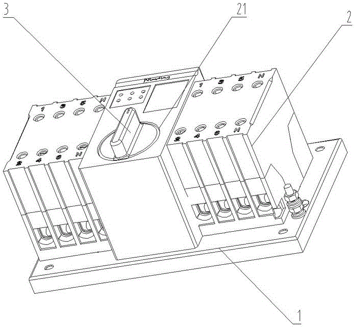 Double-power-source automatic transfer switching equipment