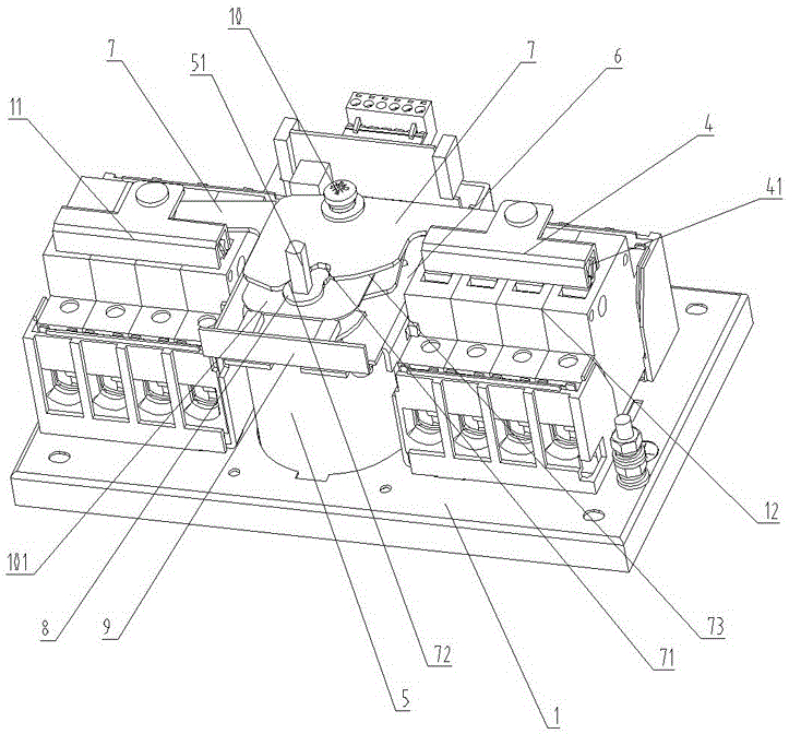 Double-power-source automatic transfer switching equipment