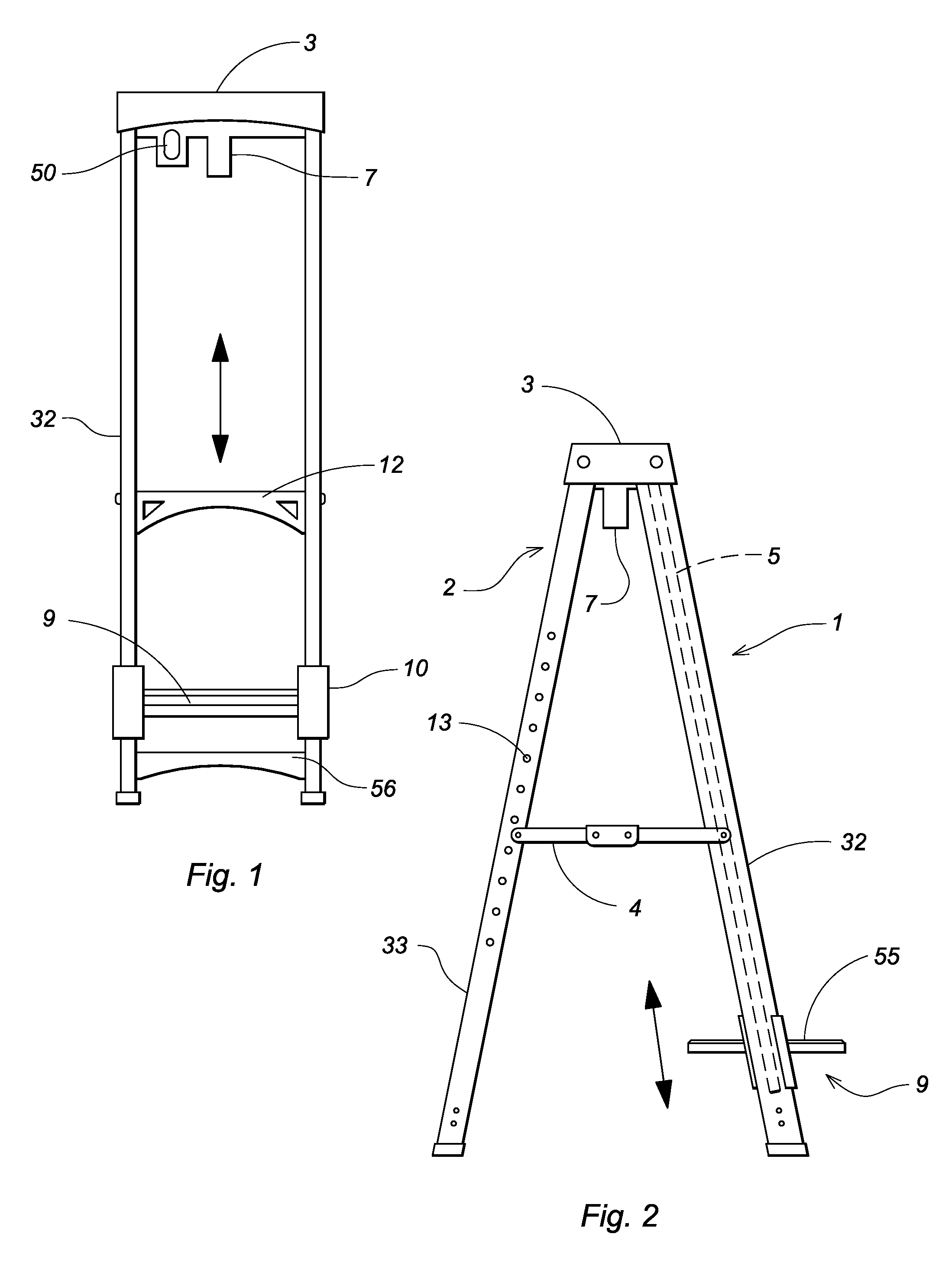 Motorized stepladder