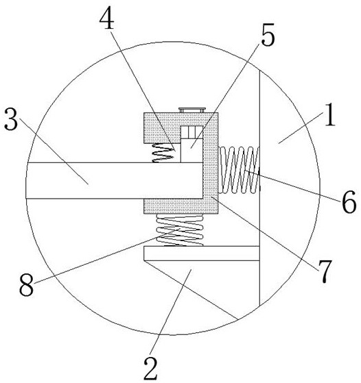 Stone vibrating screen device with good screening effect and using method thereof