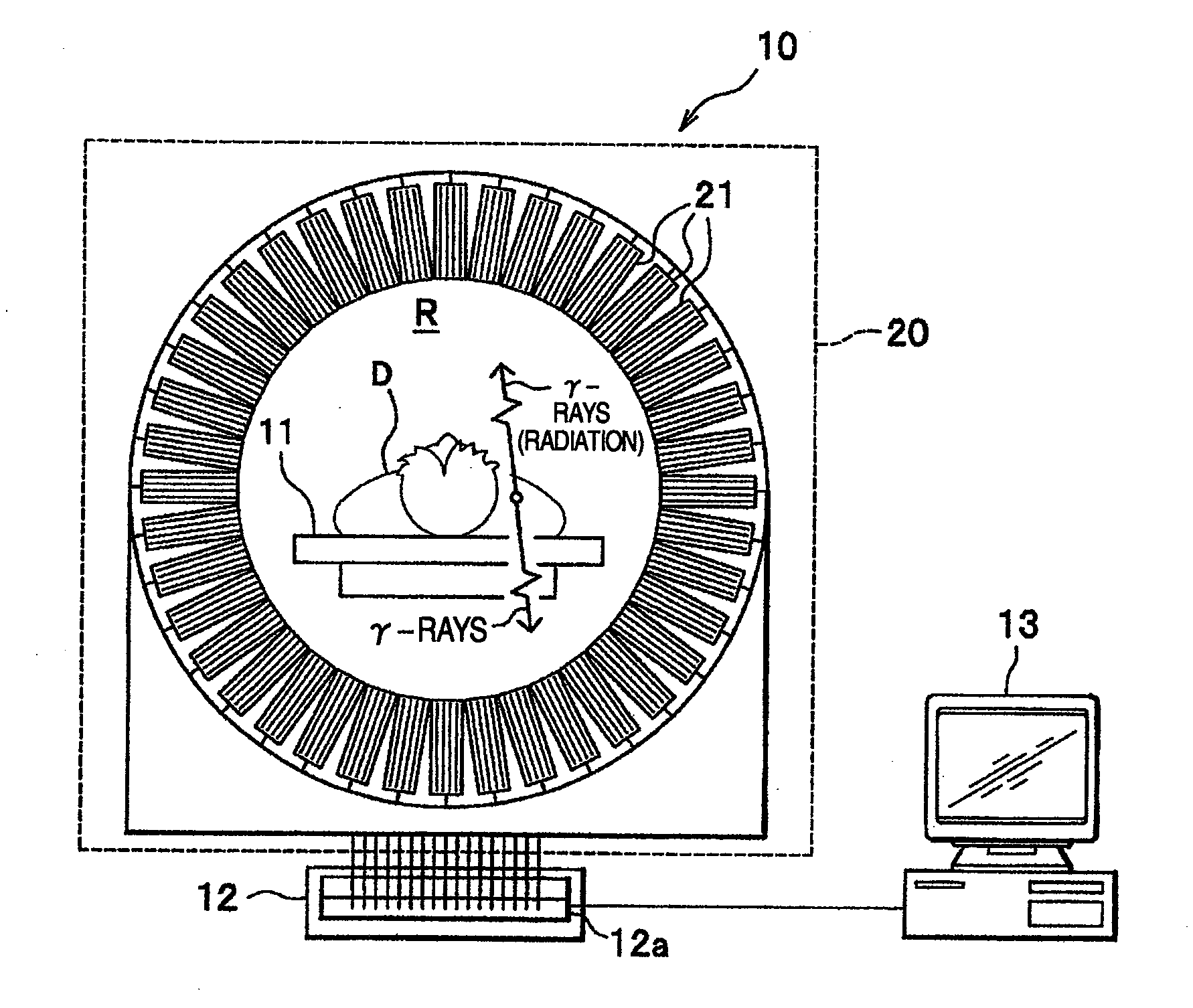 Nuclear medical diagnosis apparatus