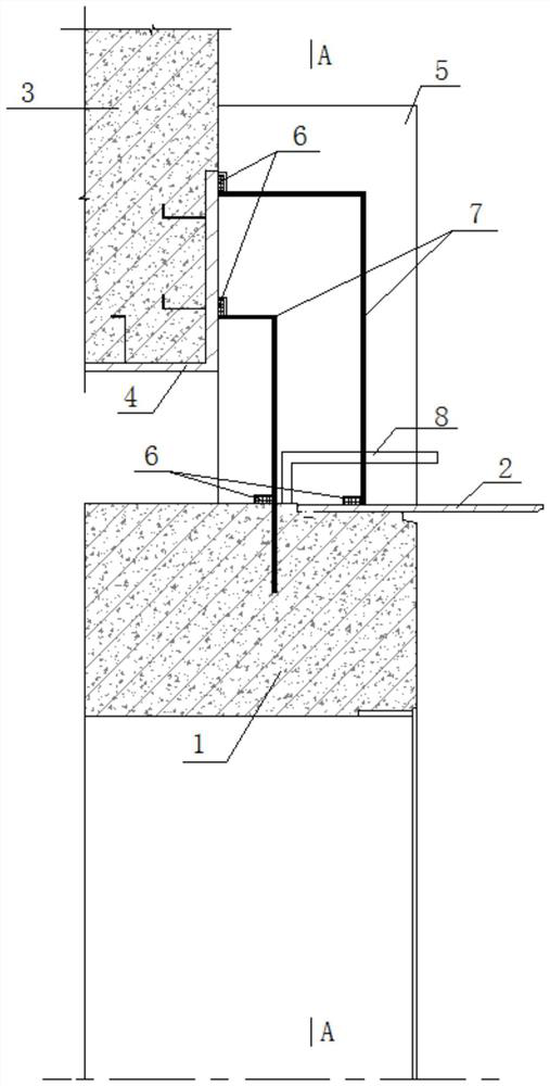 Pipe-jacking hole-entering sealing ring beam structure