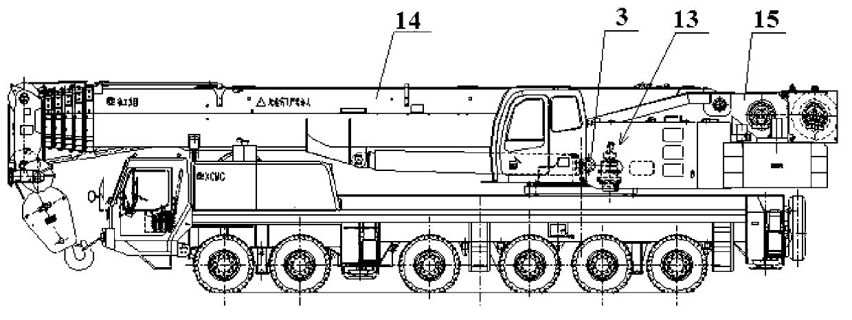 Rotation control valve, rotation control system and crane