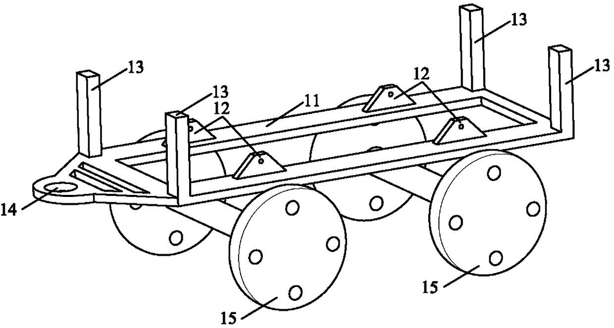 Sugarcane transferring device