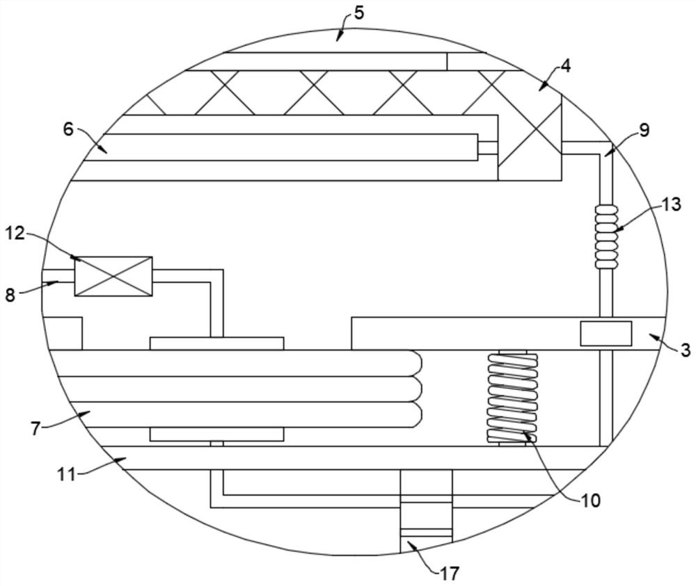 Ornamental underground lamp with heat-proof maintenance function