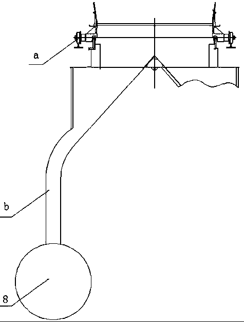 Sintering machine bellows control valve and sintering bellows