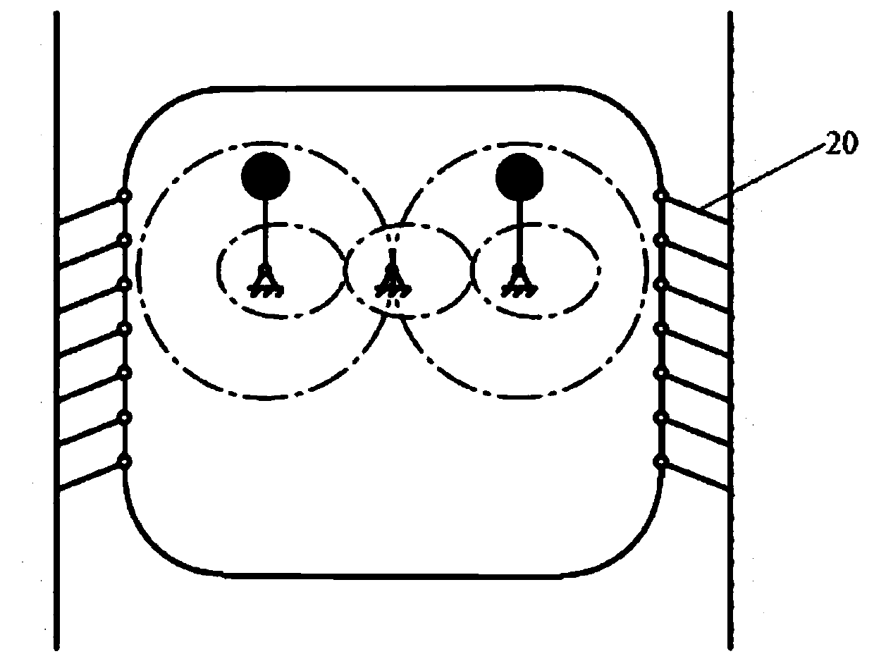 Bidirectional moving inertia pipeline robot