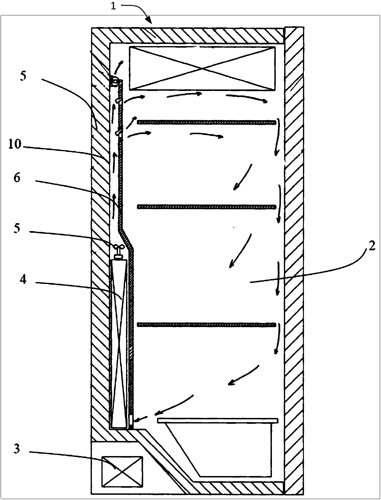 Refrigeration device and control method thereof