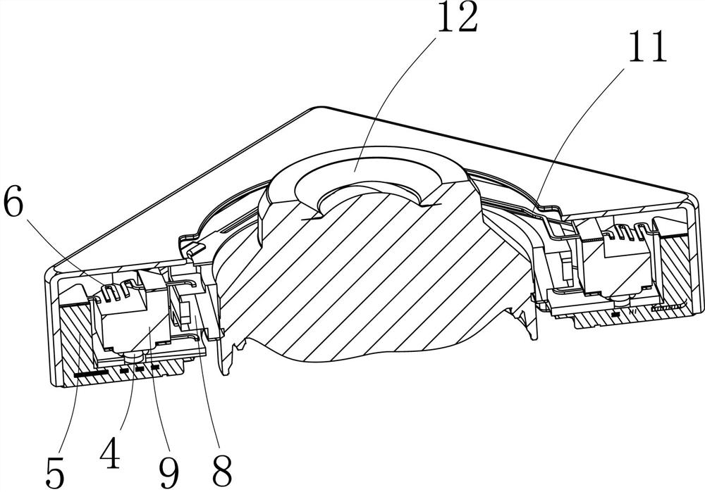 Lens driving device with shake compensation function, camera and electronic device