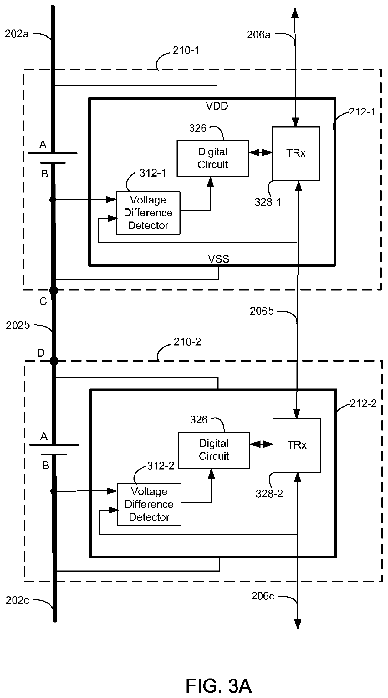 Method and apparatus for contact detection in battery packs