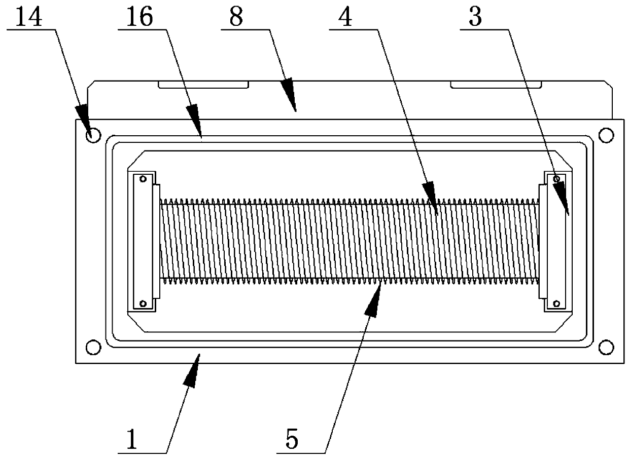 Current magnetic signal extraction sensor