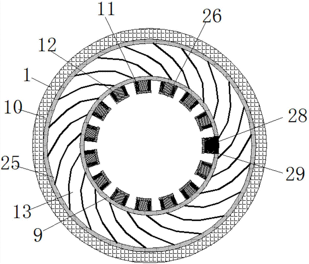 Magnetic control wheel based on electromagnetic propulsion system