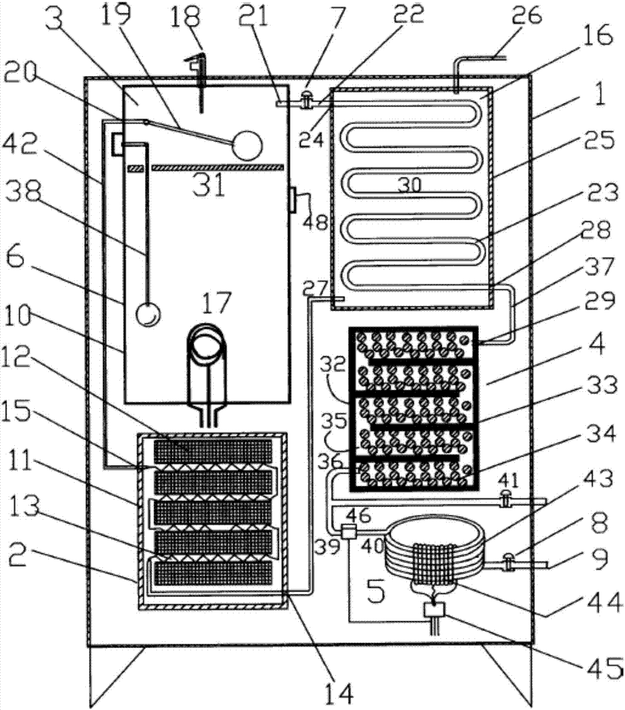 Step-by-step healthy electric heating active water boiler