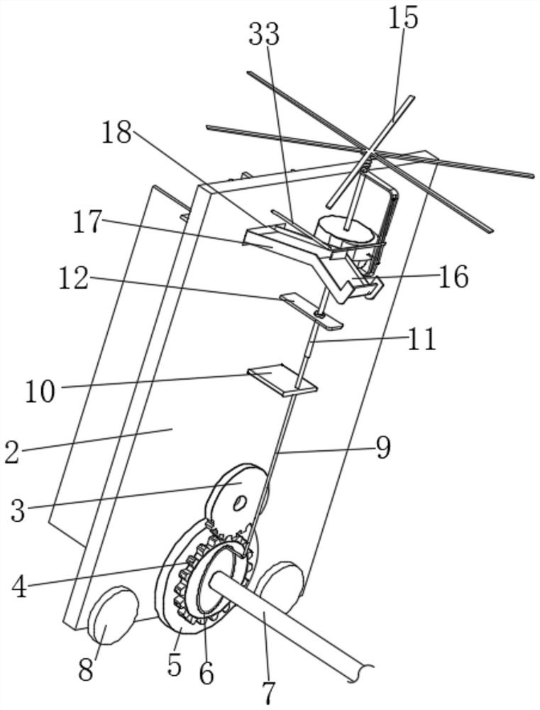 An intelligent examination room monitoring robot capable of human-computer interaction and using method thereof