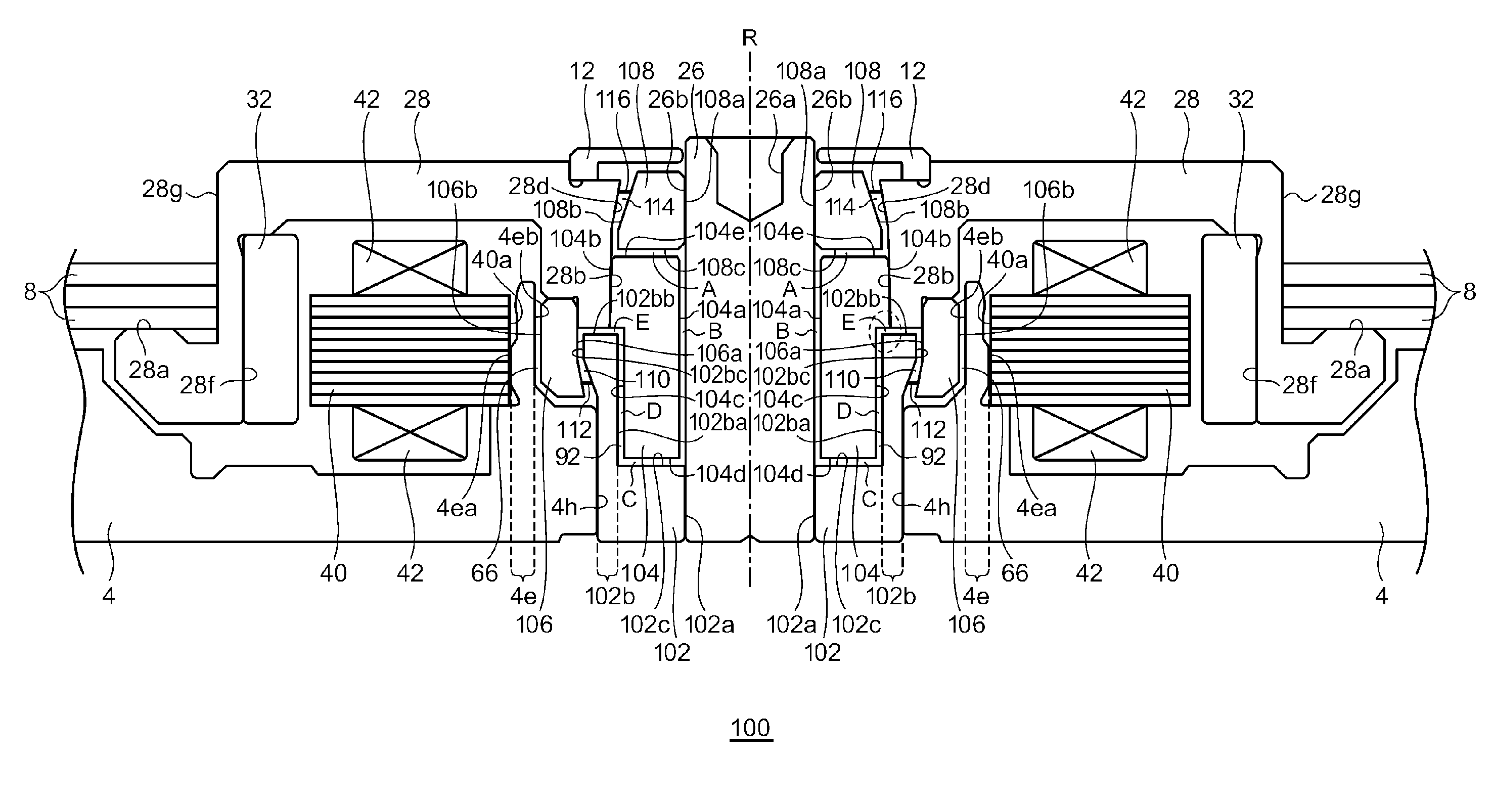 Rotating device