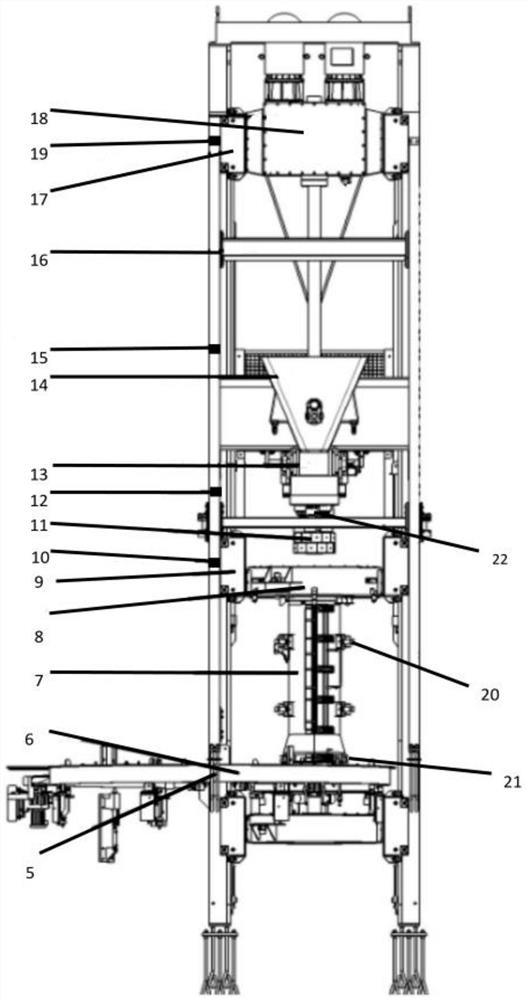 Embedded control system and method for vertical radial extrusion pipe making equipment