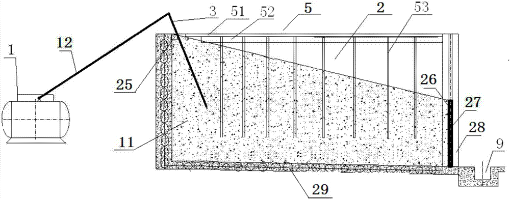 A rapid dehydration system for iron concentrate powder