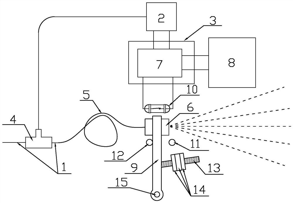 Novel coal cutter hydropower blocking device