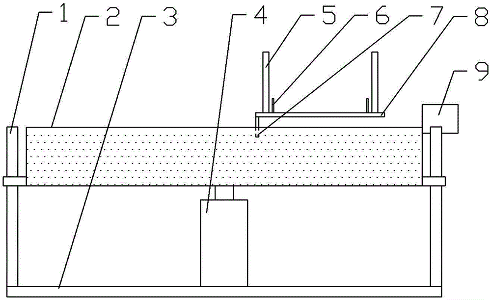 Water tank type directed sorting device for bottle caps