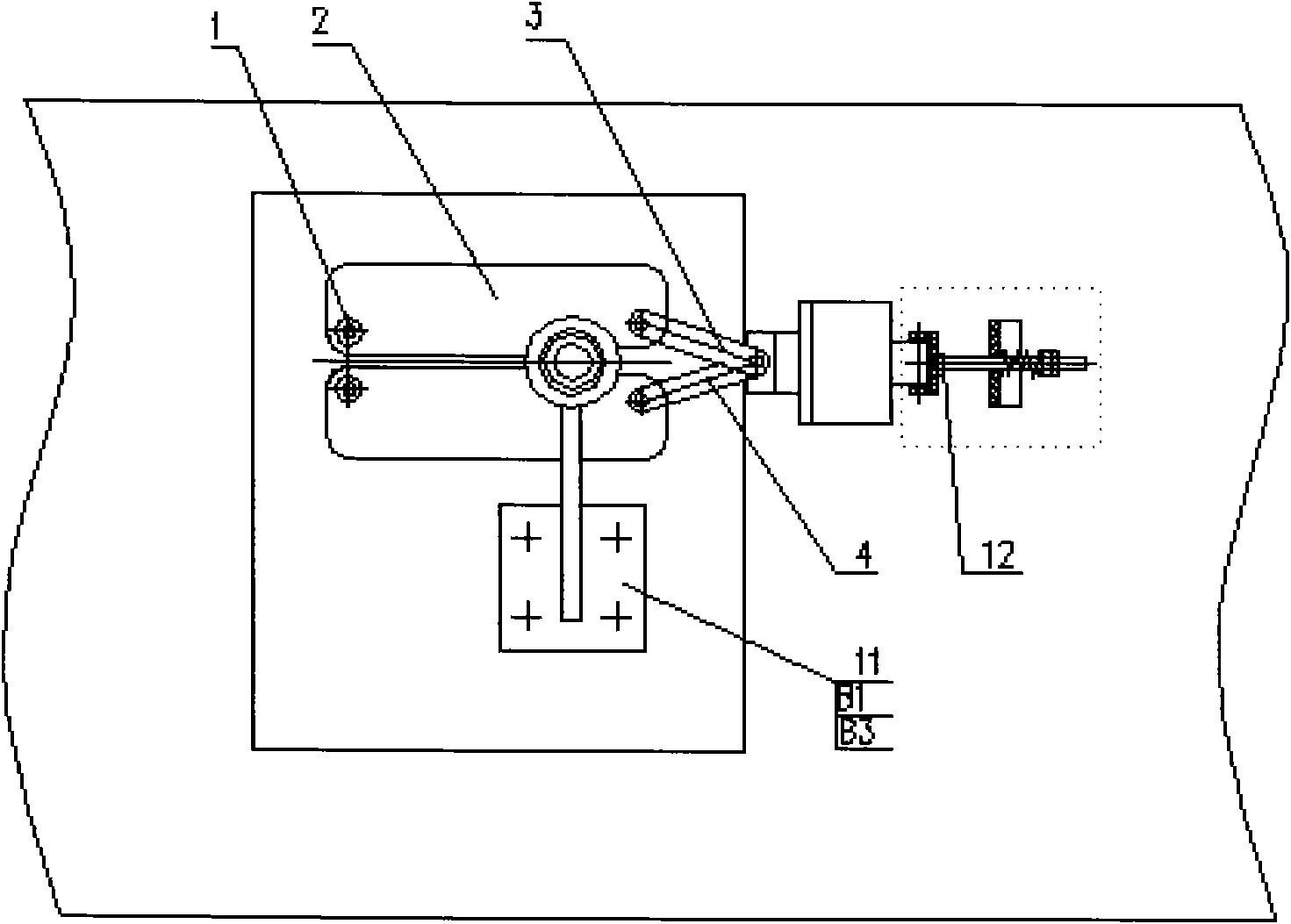 Wire cable rupture protection system