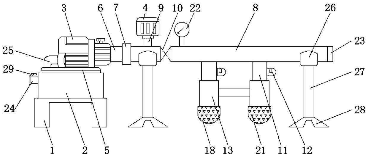 Agricultural water-saving drip irrigation system