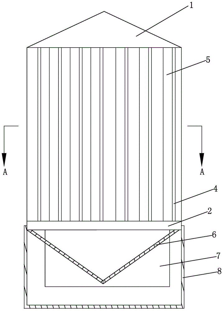 A non-power-consuming insecticidal lamp without a high-voltage electric grid