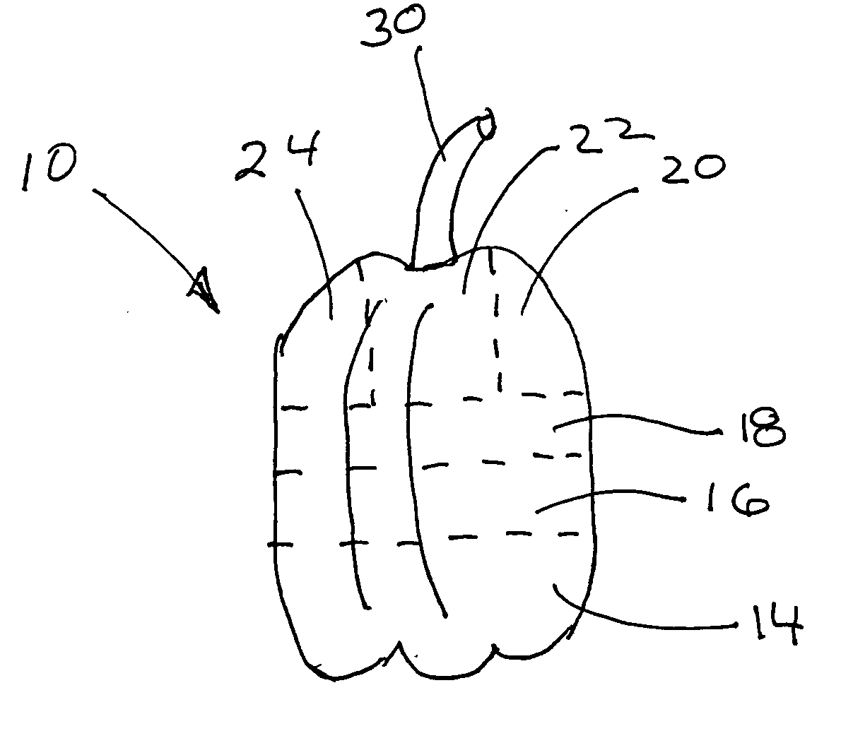 Method for dehydrating peppers or other products and puffing for food