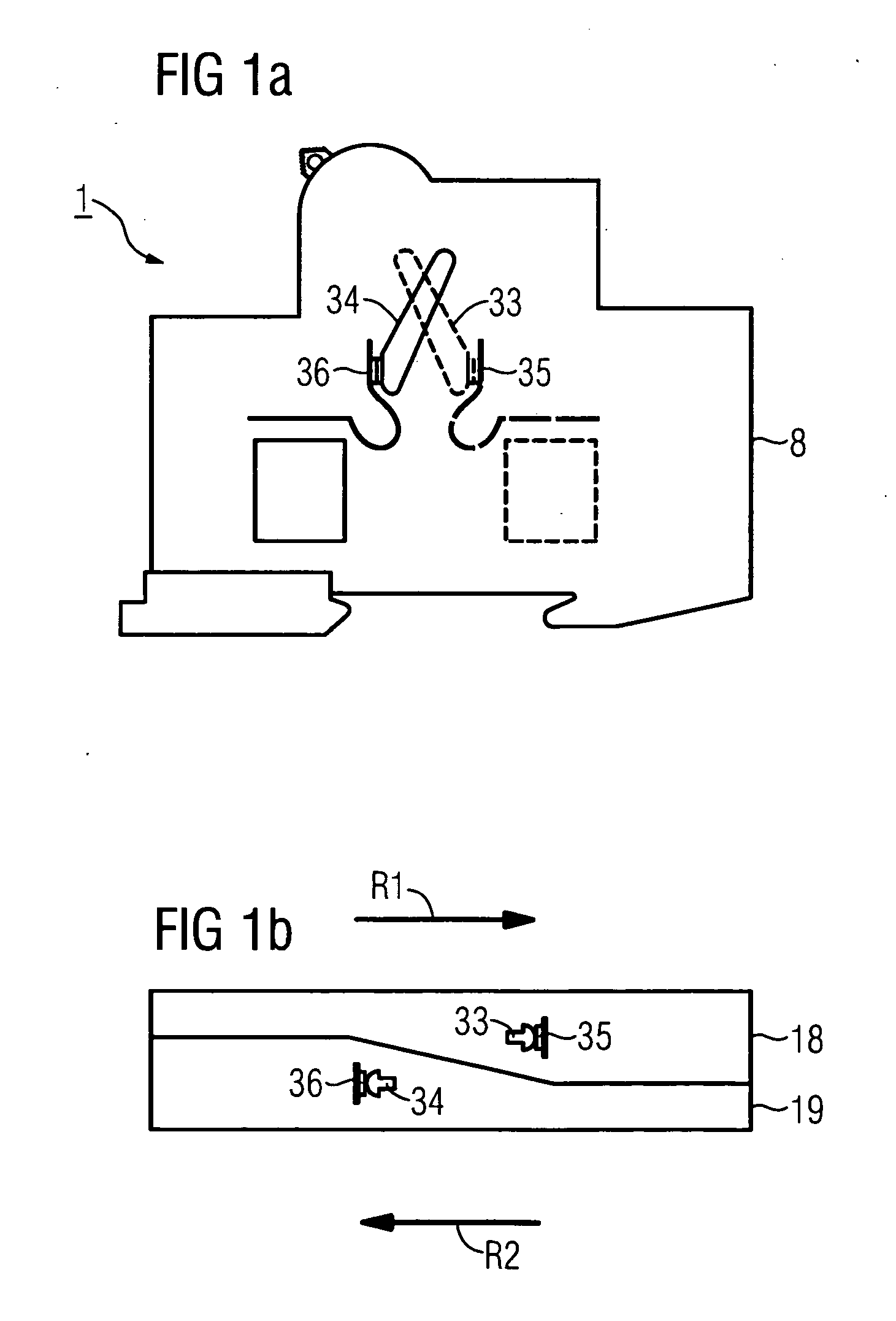 Electromechanical switching device