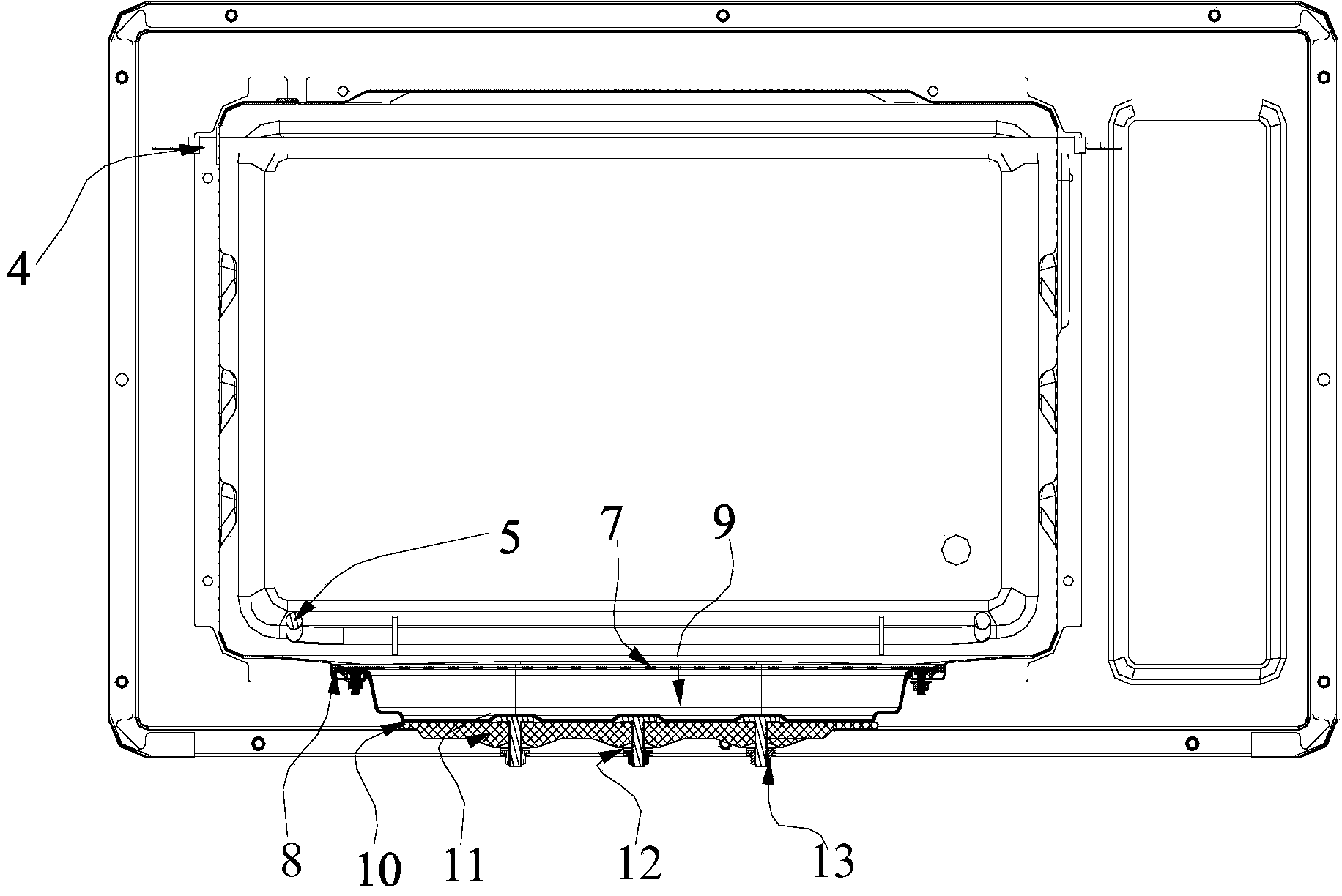 Steaming oven without water tank