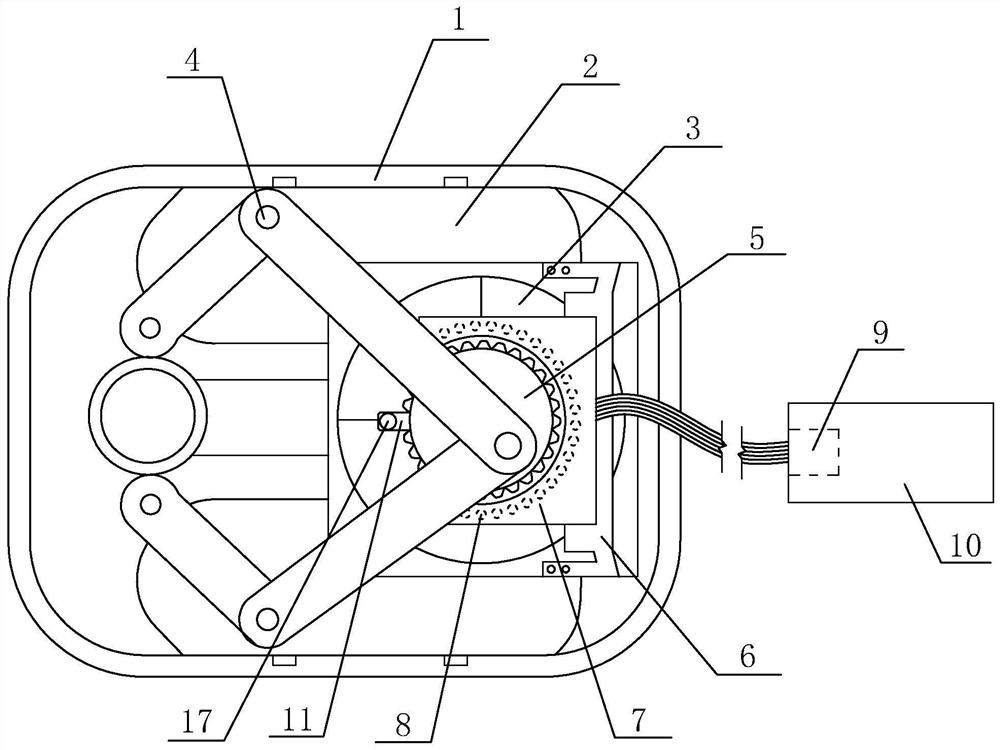 Intelligent counting gas meter