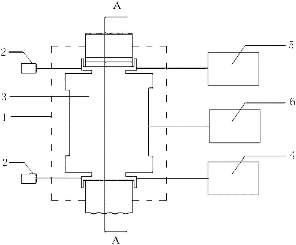 A simulation experiment system for geological storage of carbon dioxide in deep formation environment