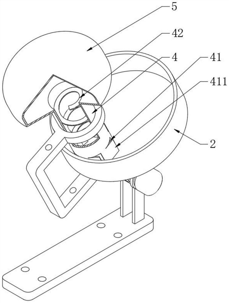 Shaftless organic fertilizer mixing device for animal husbandry