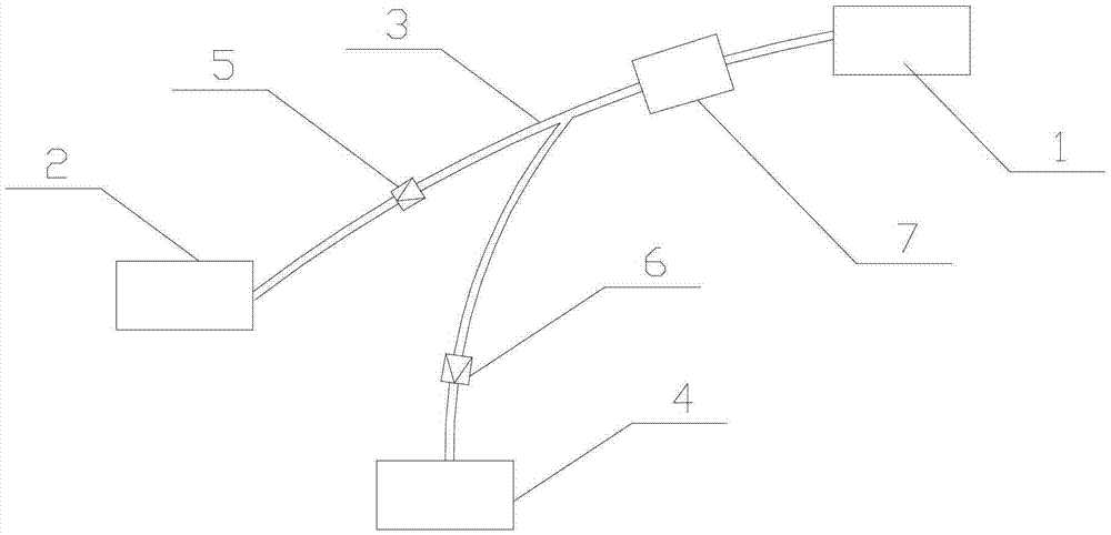 An auxiliary vacuum booster braking device