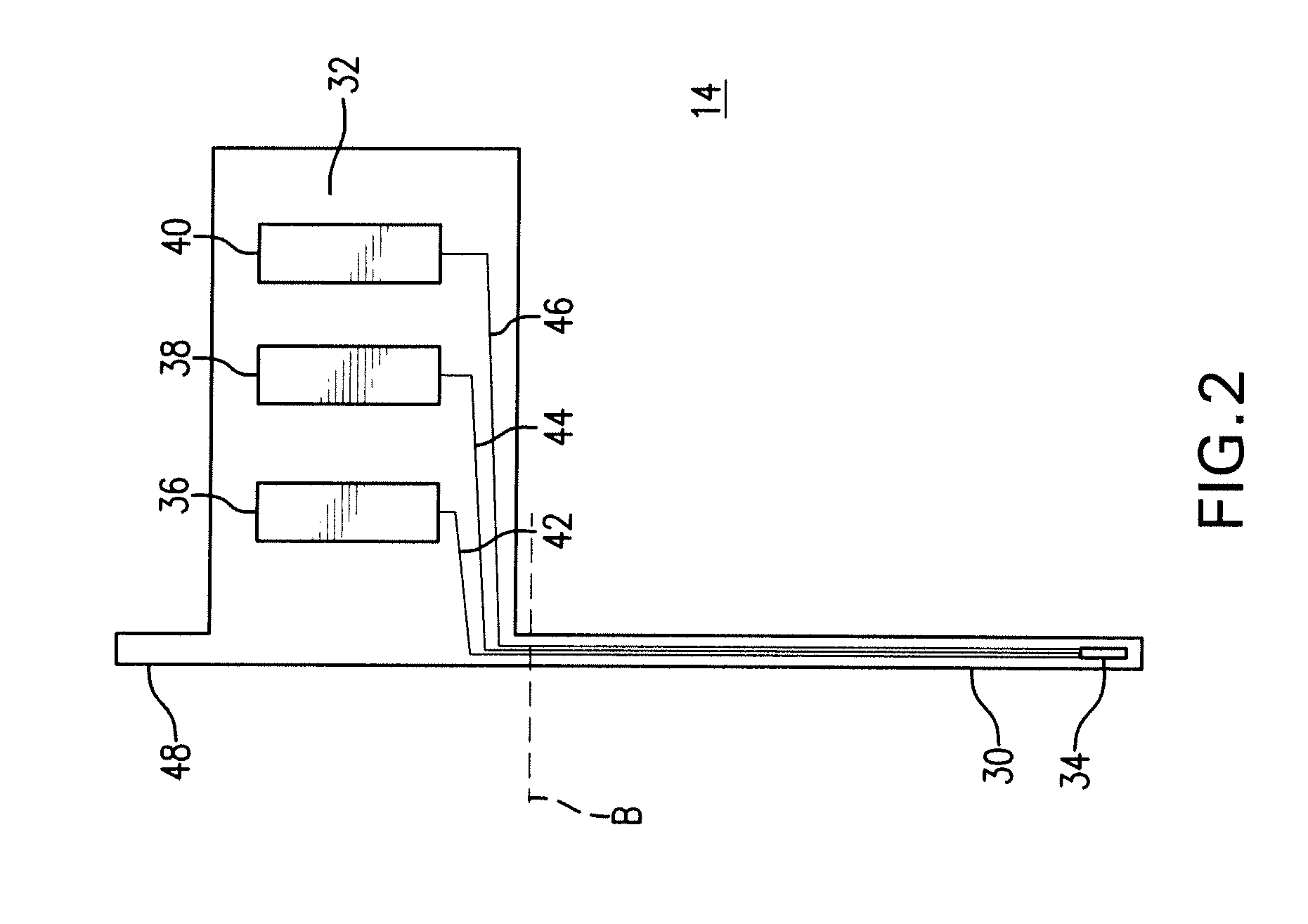 Analyte sensor and apparatus for insertion of the sensor