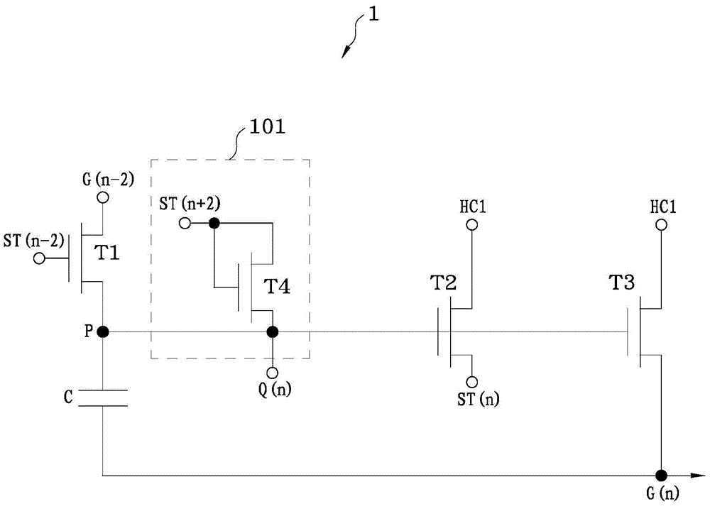 Drive circuit and shifting register thereof