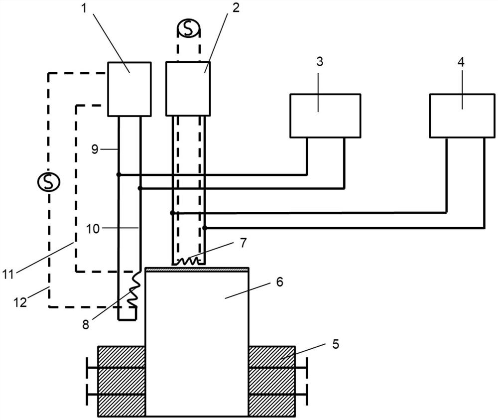 Blade tip cutting coating preparation system with residual stress relieving effect and using method