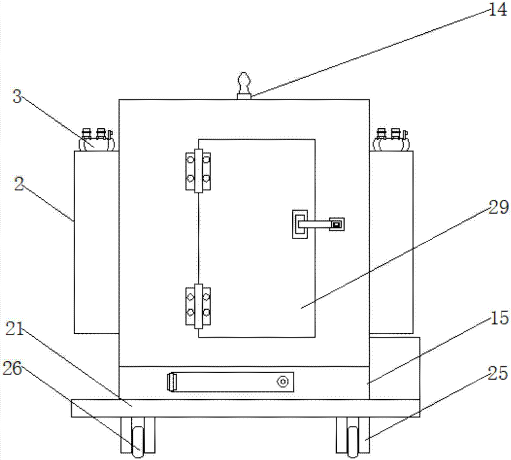 Switch cabinet with intelligent cooling and dehumidifying functions