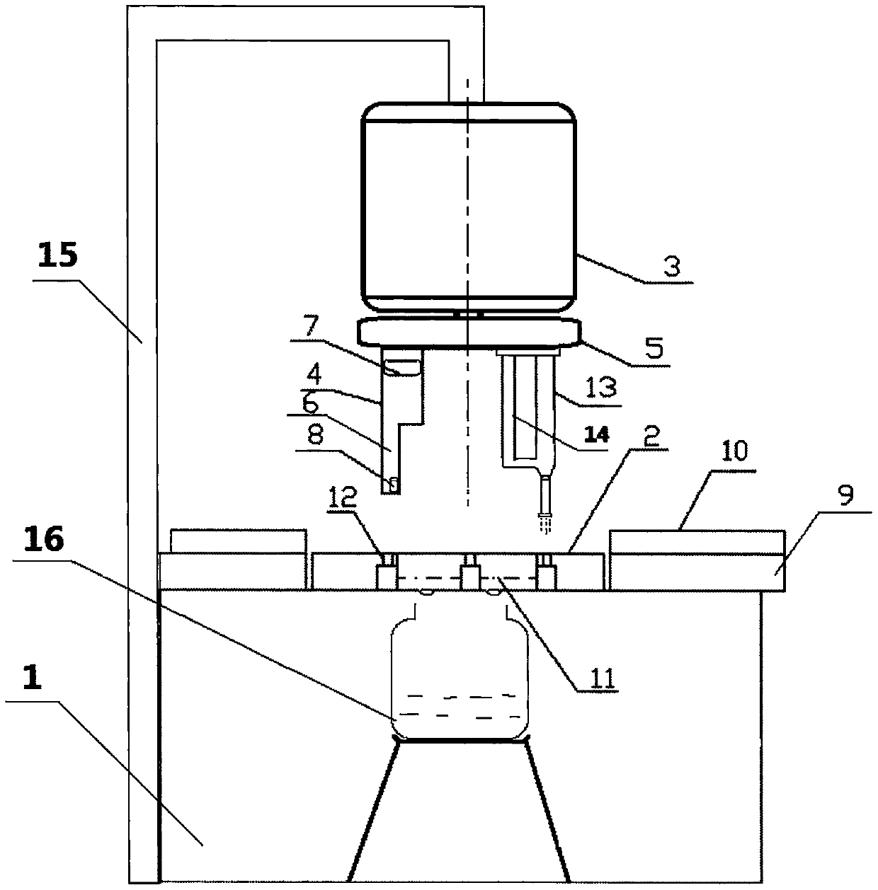 A bearing oiling device and its cleaning method before oiling