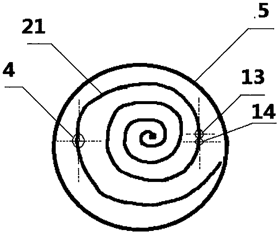 A bearing oiling device and its cleaning method before oiling