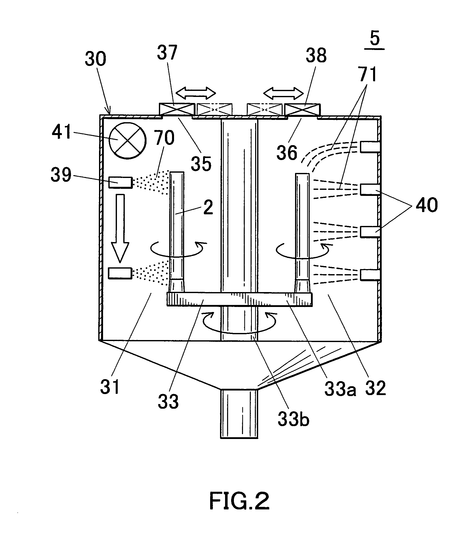 Liquid honing machine and liquid honing method