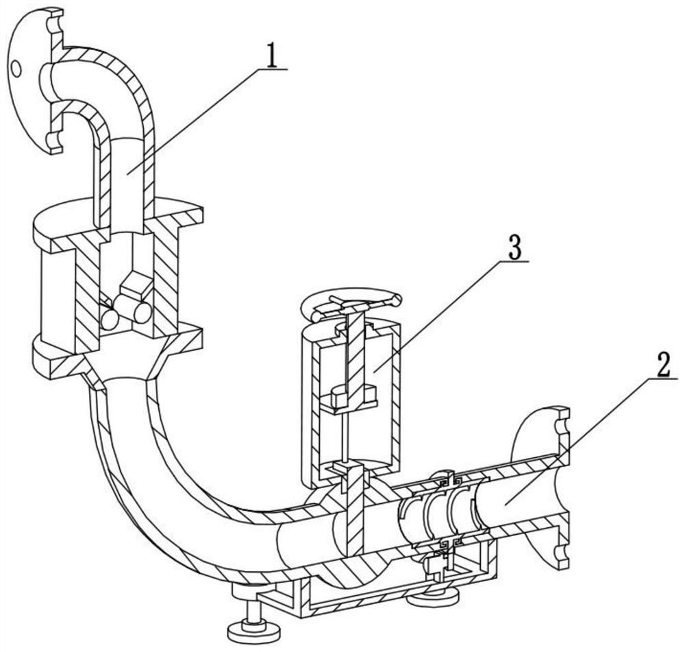 A large diameter slag discharge gate valve